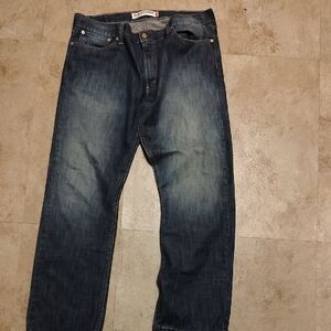 Levi's 514 Dark Wash Relaxed Fit Jeans